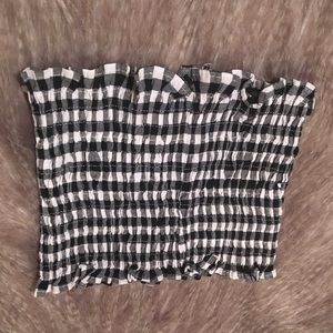 🌺 2 for $15 🌺 Gingham Smocked Tube Top 💖